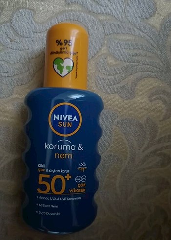 NIVEA Sun SPF50+ Yüksek Koruma Güneş Losyonu 200 ml - Görsel 3