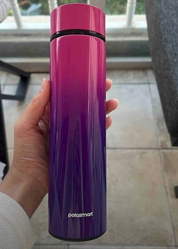 Renkli Mor Polosmart Termos - Görsel 5