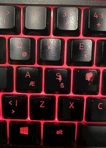 Razer Rgb Gamer klavye - Görsel 3