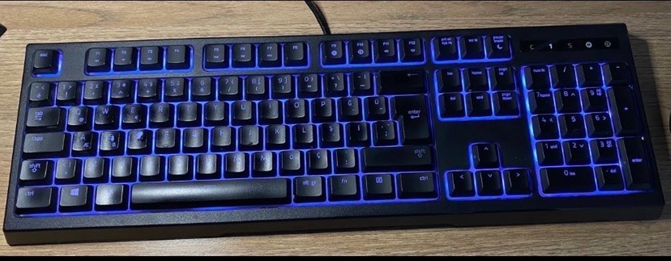 Razer Rgb Gamer klavye - Görsel 2