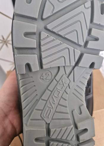 Siyah Bağcıklı Erkek Kauçuk Bot - Görsel 6