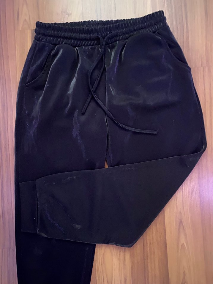 Simli Parlak Eşofman Altı - Görsel 2