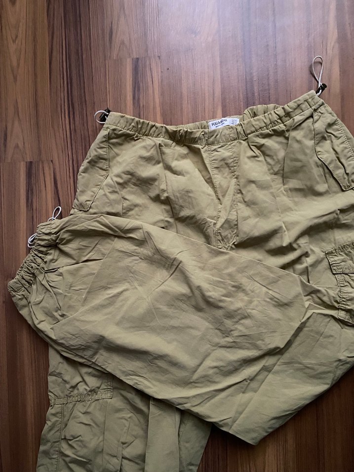 Pull and Bear Kargo Pantolon - Görsel 2