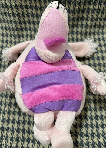 Sesli Renkli Pembe Peluş Oyuncak - Görsel 5