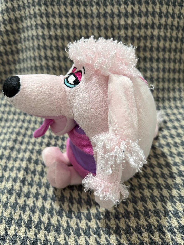 Sesli Renkli Pembe Peluş  Oyuncak - Görsel 2