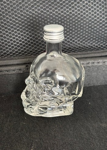 Kafatası Şekilli Cam Şişe - Görsel 4