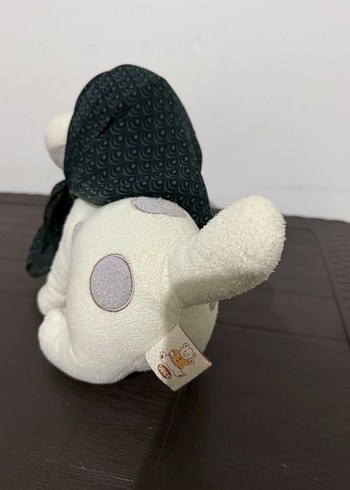 Yeşil Fularlı Beyaz Peluş Oyuncak - Görsel 4