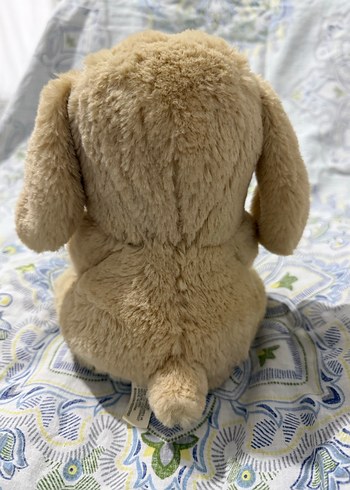 Kalp Detaylı Kahverengi Peluş Oyuncak - Görsel 4