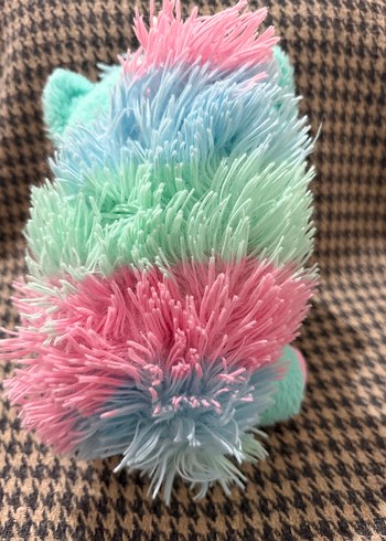 Pastel Renkli Peluş Unicorn Oyuncak - Görsel 6