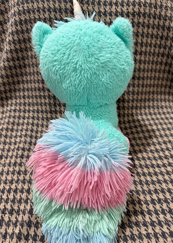 Pastel Renkli Peluş Unicorn Oyuncak - Görsel 5