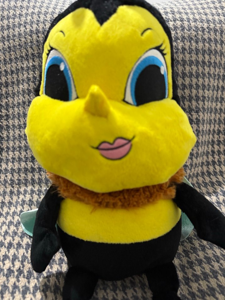 Renkli Sarı Arı Peluş Oyuncak - Görsel 3