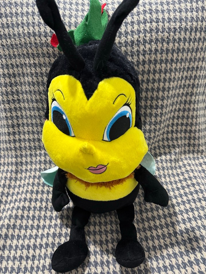 Renkli Sarı Arı Peluş Oyuncak - Görsel 2