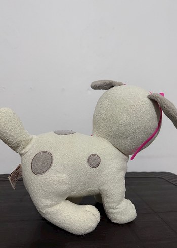 Beyaz Peluş Oyuncak Köpek - Görsel 4