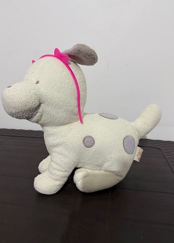 Beyaz Peluş Oyuncak Köpek - Görsel 2