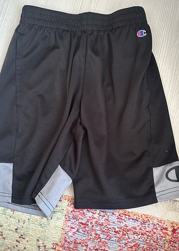 Champion Erkek Gri Kemerli Şort