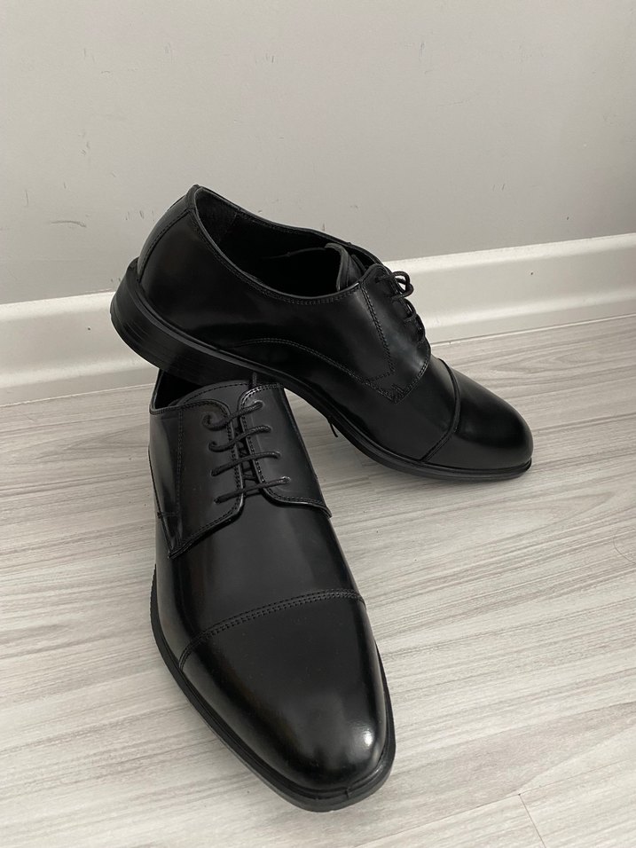 Erkek Siyah Klasik Ofis Ayakkabısı - Görsel 2