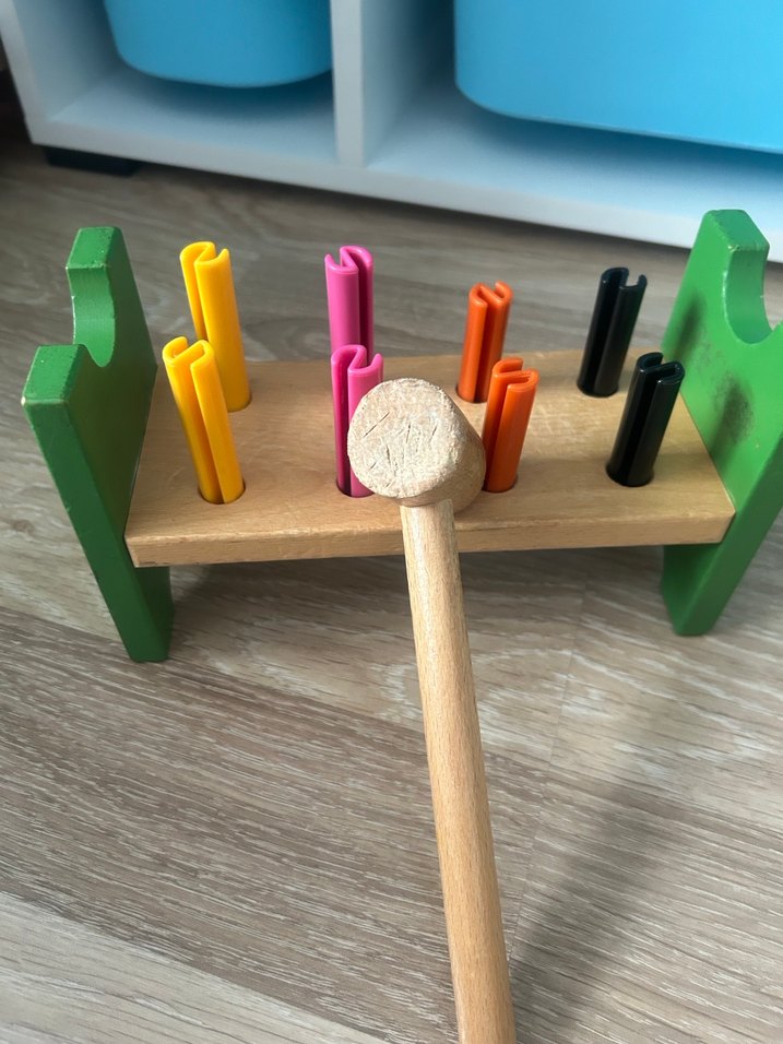 IKEA Renkli Ahşap Eğitici Oyuncak - Görsel 2