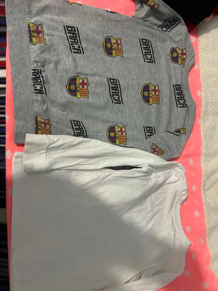 LC WAİKİKİ 7-8 yaş Gri Baskılı  Sweatshirt Uzun Kollu 2 adet - Görsel 2