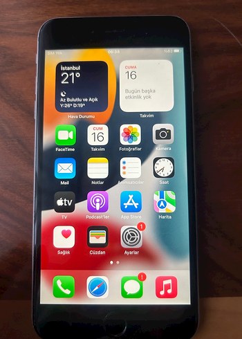 Gri iPhone 6S Akıllı Telefon 16 GB - Görsel 4