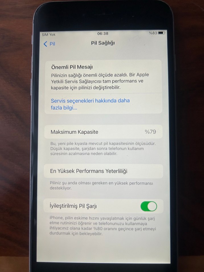 Gri iPhone 6S Akıllı Telefon 16 GB - Görsel 5