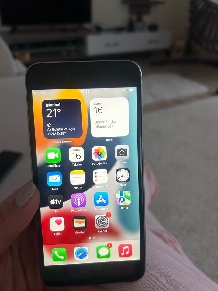 Gri iPhone 6S Akıllı Telefon 16 GB - Görsel 2