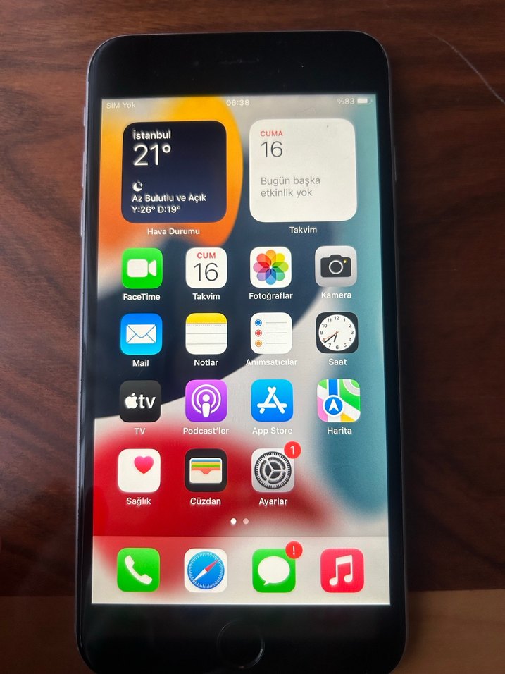 Gri iPhone 6S Akıllı Telefon 16 GB - Görsel 4