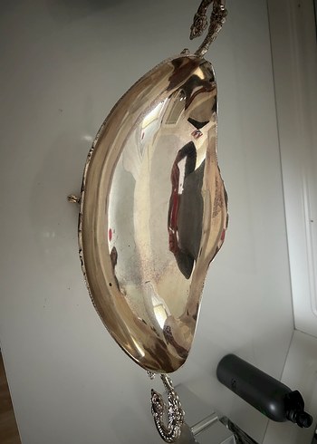 Gümüş çikolata lokum şeker kasesi - Görsel 5