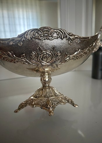 Gümüş çikolata lokum şeker kasesi - Görsel 2