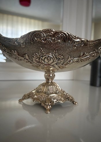 Gümüş çikolata lokum şeker kasesi - Görsel 3