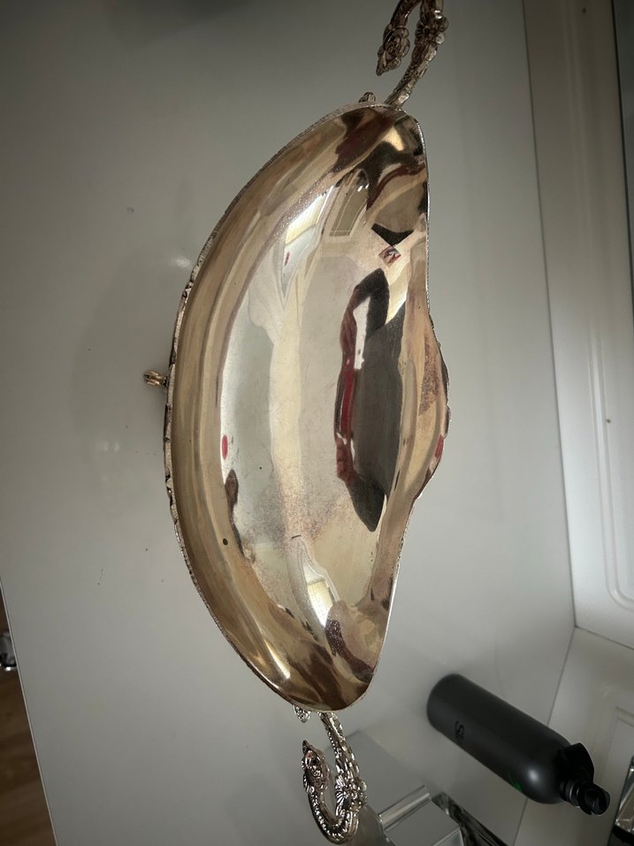 Gümüş çikolata lokum şeker kasesi - Görsel 5