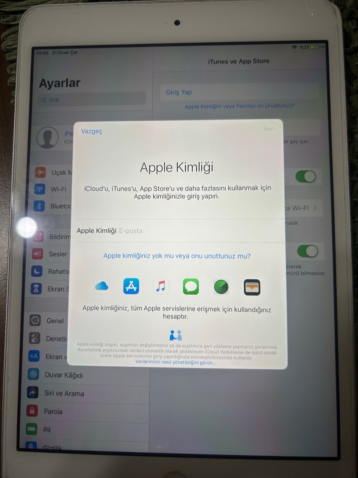 Silver iPad Tablet mini 2 32 GB sorunsuz - Görsel 4