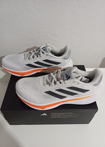 Adidas Erkek Gri Beyaz Koşu Ayakkabısı - Görsel 3