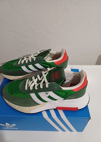 Renkli Adidas Erkek Spor Ayakkabı Velcro - Görsel 3