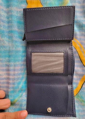 Lacivert Armani Erkek Cüzdan (mekanizmalı) - Görsel 3