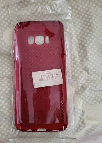 Parlak Kırmızı Samsung S8 Telefon Kılıfı - Görsel 2