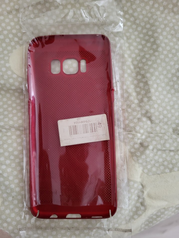 Parlak Kırmızı Samsung S8 Telefon Kılıfı - Görsel 2