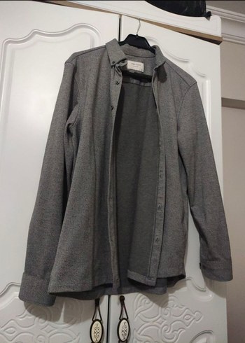 Gri Erkek Uzun Kollu Regular Fit Gömlek - Görsel 3