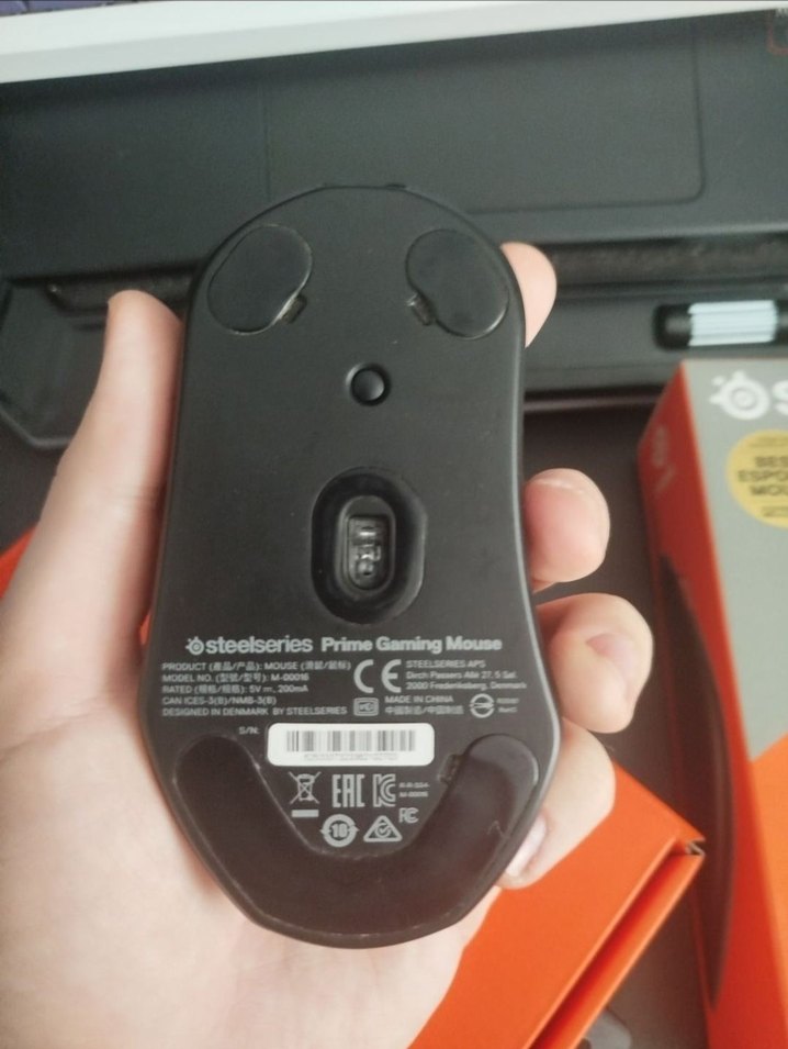 SteelSeries Prime Mouse Ve SteelSeries Qck Mousepad - Görsel 5