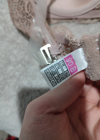 Bej Dantelli Bohem Sütyen - Görsel 5