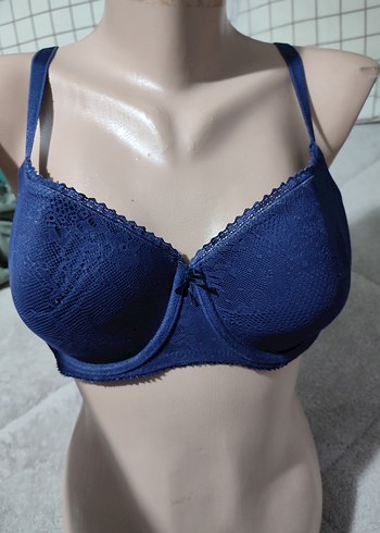 Lacivert Bohem Midi Sütyen - Görsel 2