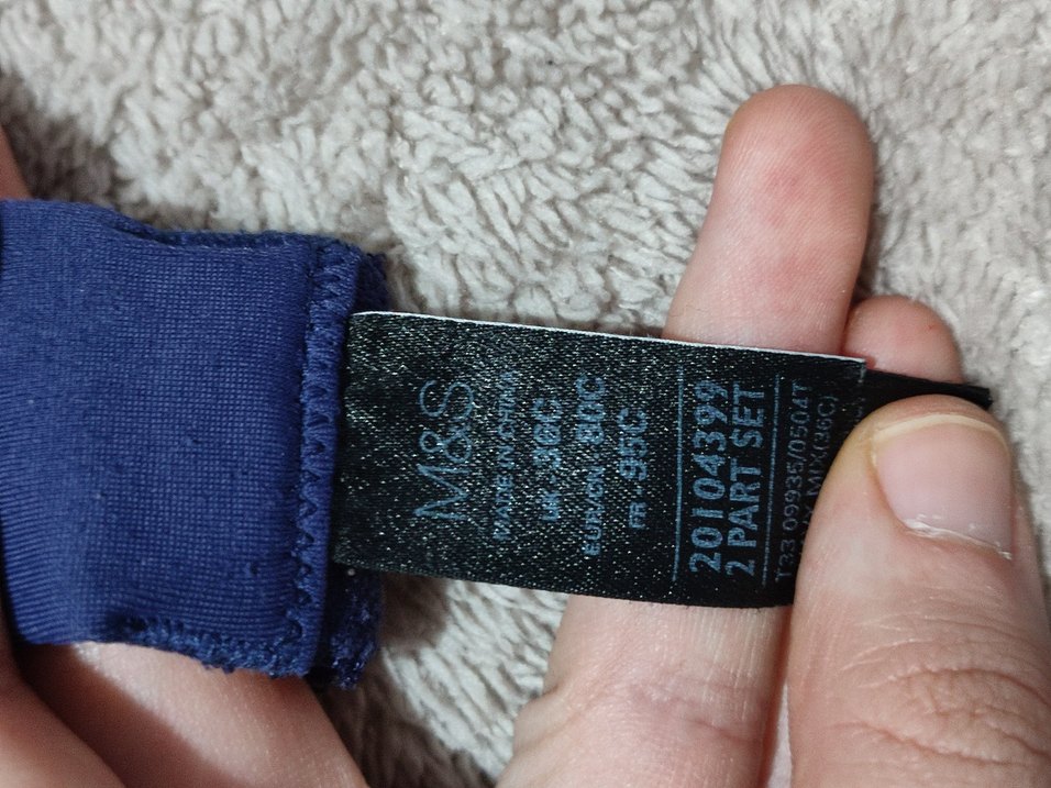 Lacivert Bohem Midi Sütyen - Görsel 4