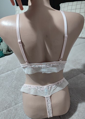 Beyaz Bohem Midi Sütyen takım - Görsel 4