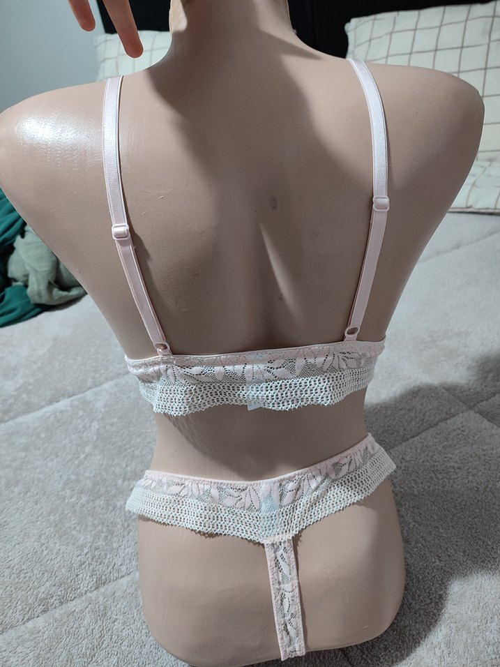 Beyaz Bohem Midi Sütyen takım - Görsel 4