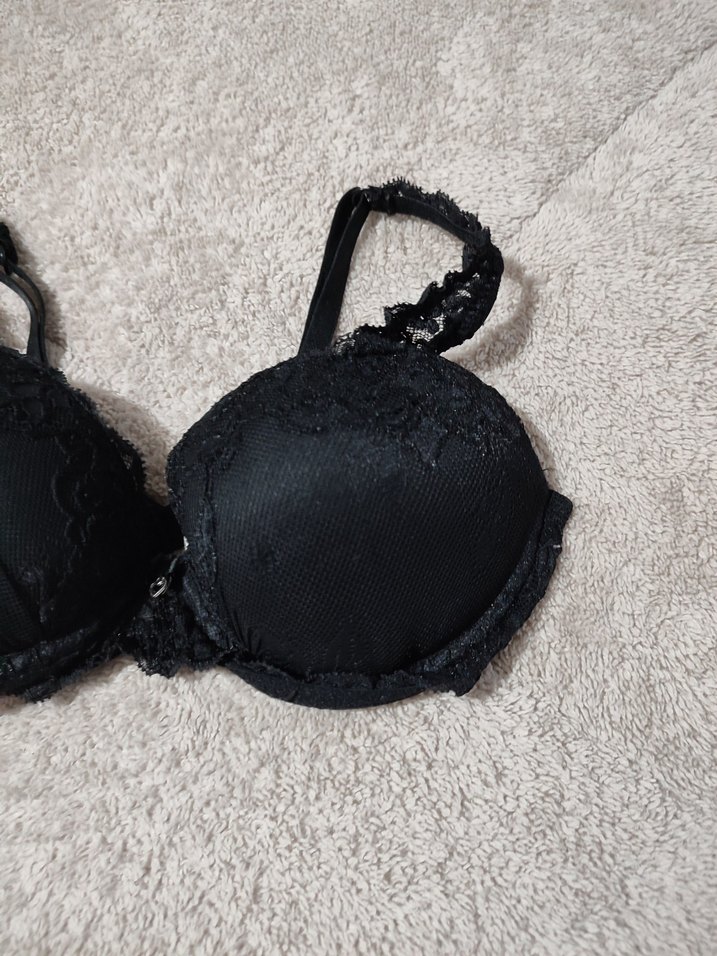 Siyah Gotik Midi Sütyen - Görsel 2