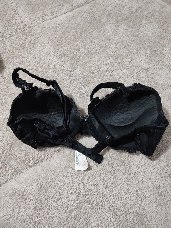 Siyah Gotik Midi Sütyen - Görsel 3