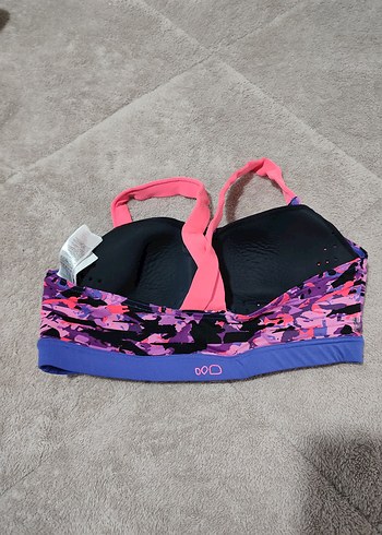 Renkli Tie-Dye Spor Sütyeni - Görsel 4