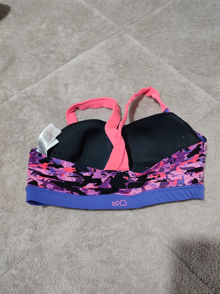 Renkli Tie-Dye Spor Sütyeni - Görsel 4