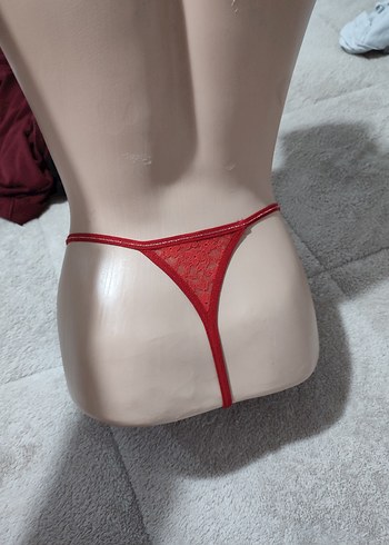 Kırmızı Mini Bohem Dantelli Sütyen - Görsel 10