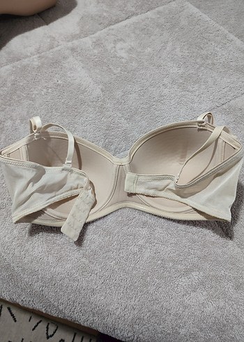 Beyaz Modern Klasik Midi Sütyen - Görsel 3