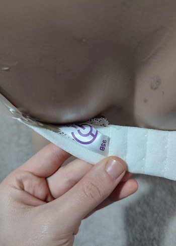 Beyaz Dantel Bohem Midi Sütyen - Görsel 4